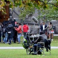 Salman Khan and Katrina Kaif in Ek Tha Tiger being shot on location at Trinity College Pictures | Picture 75353